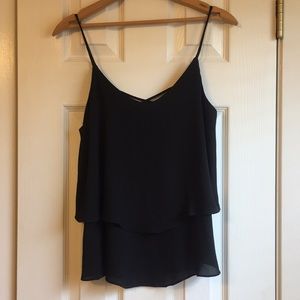 Layered Tank Top Blouse